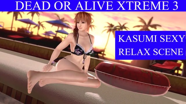 Dead or Alive Xtreme 3 - Kasumi Sexy Relax Scenes (PS4)