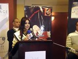 الناشر_ المؤتمر الصحفي لمسابقة ملكة جمال العرب 2017 - كلمة سوريا - هايدي تحمل  رسالة سلام-_qEk4Y8i4kU