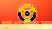 Cat Construction Vehicles Kinder Surprise Eggs Toys Wheel Loader Excavator Animation Baby Songs