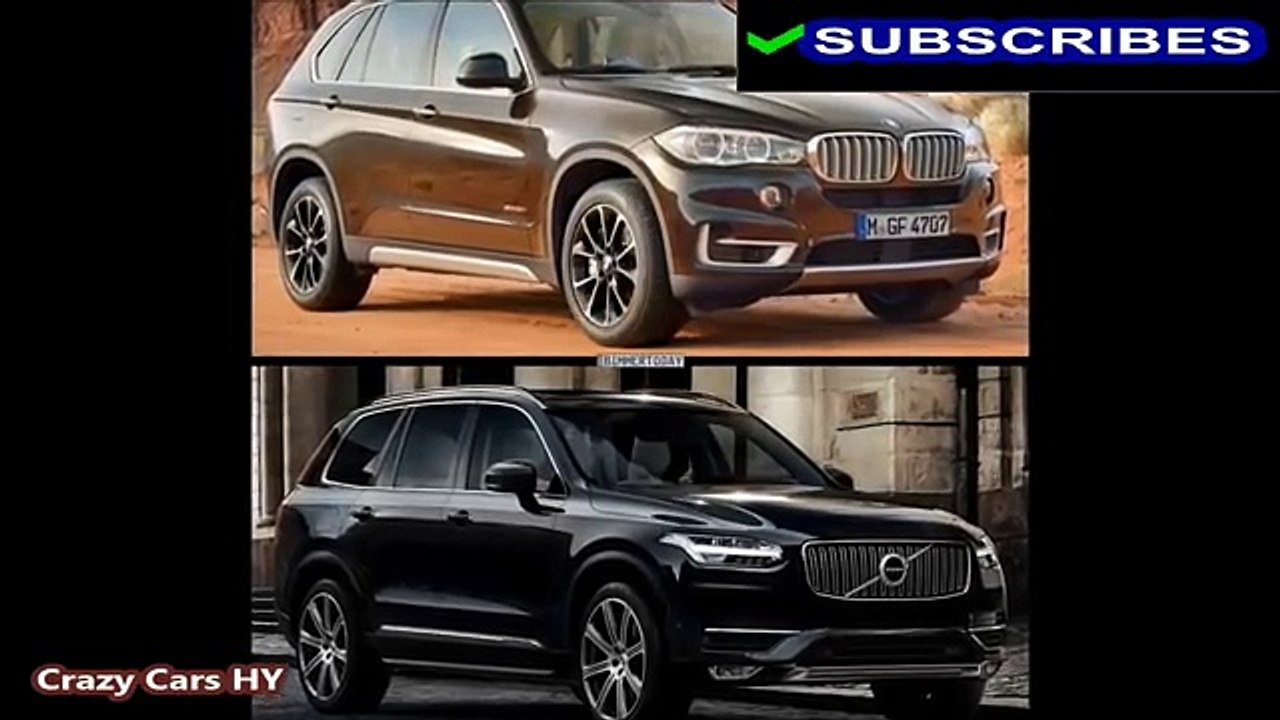 2015 BMW X5 vs. 2015 Volvo XC90