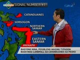 Bagyong Nina, posibleng maging typhoon bago mag-landfall sa Catanduanes sa Pasko