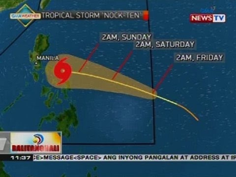 Office of the Civil Defense, naka-alerto na sa pananalasa ng Bagyong Nina