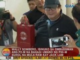 UB: Wally Sombero, isinuko sa Ombudsman ang P2M na bahagi umano ng P50M suhol