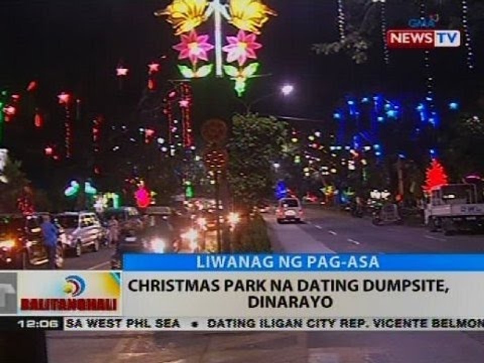 BT: Christmas park na dating dumpsite, dinarayo