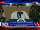 NTVL: Talumpati ni Pangulong Duterte sa ika-81 anibersaryo ng Armed Forces of the Philippines