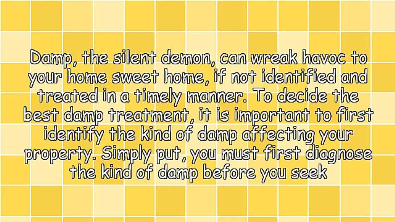 Tell-Tale Signs - What Kind of Damp Is Affecting Your Property?