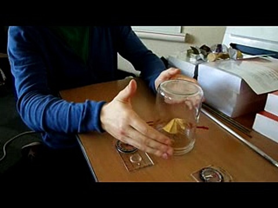 Stages de Jean Pierre Girard: belle télékinésie d'un jeune