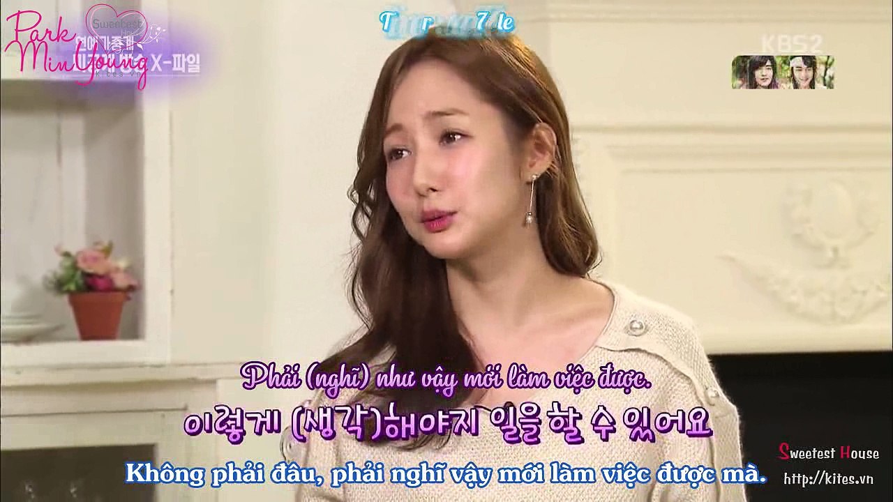 [Vietsub by Sweetest House] 161217 Park Min Young tham gia chương trình Entertainment Weekly
