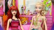 Barbie FASHION SHOW Disney Princess Dolls, Frozen Elsa Anna and Spiderman Parody, Barbie Goes CRAZY!