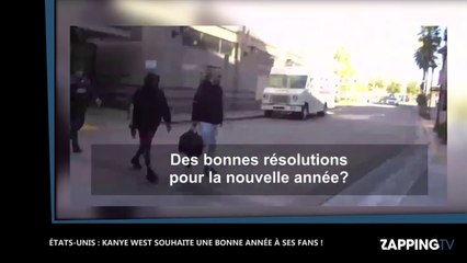 Kanye West souhaite une bonne année 2017 à ses fans (Vidéo)