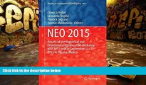 Read Online NEO 2015: Results of the Numerical and Evolutionary Optimization Workshop NEO 2015