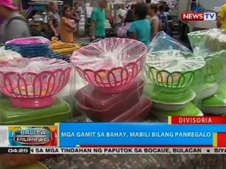 BP: Mga gamit sa bahay, mabili bilang panregalo