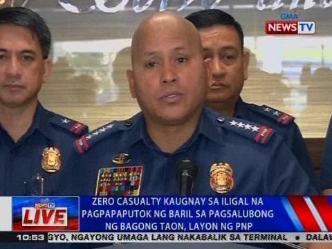 NTVL: Zero casualty kaugnay sa iligal na pagpapaputok ng baril sa Bagong Taon, layon ng PNP