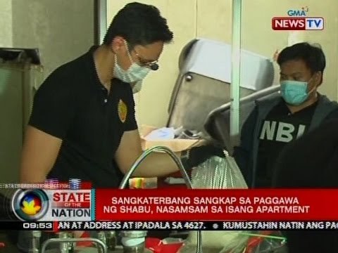 Sangkaterbang sangkap sa paggawa ng shabu, nasamsam sa isang apartment