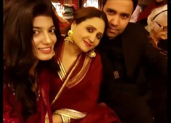 Famous Actress Asma Abbas Welcome Home Party by Her Family After Cancer Treatment