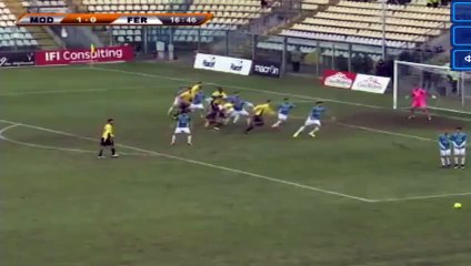 Popescu S. GOAL HD - Modena 1-0 FeralpiSalo 29.12.2016