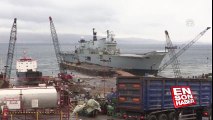 İngiliz uçak gemisi Aliağa'da sökülecek | En Son Haber