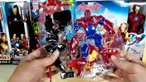 Iron man collection toys, ironman vs iron patriot, super hero mashers, titan hero series, hot toys