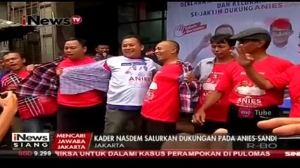 Kader Nasdem Dukung Pasangan Anies-Sandiaga