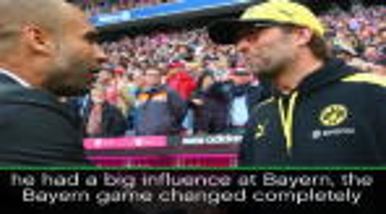 Guardiola an outstanding manager - Klopp