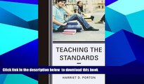 PDF [DOWNLOAD] Teaching the Standards: How to Blend Common Core State Standards into Secondary