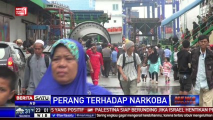 BNNP Sulsel Razia Penumpang dan Barang di Pelabuhan Soetta