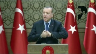 Erdoğan, SİZE BURALARI DAR EDERİZ !