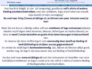 Zelf kleding bedrukken Lier