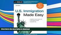 FREE [PDF] U.S. Immigration Made Easy Ilona Bray J.D. FREE BOOK ONLINE