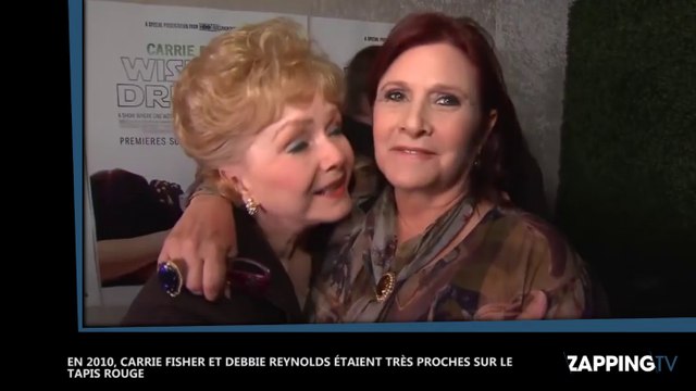 Mort de Debbie Reynolds : Sa déclaration pleine d’amour à sa fille, Carrie Fisher (Vidéo)