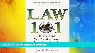 FREE [DOWNLOAD] Law 101: Everything You Need to Know About American Law (Law 101: Everything You