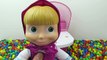 Baby Doll Toilet Training with Masha and the Bear Learn Colors with Big Surprise Eggs-lJFryFgA7-Q