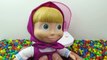 Baby Doll Toilet Training with Masha and the Bear Learn Colors with Big Surprise Eggs-lJFryFgA7-Q