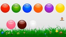 Learn Colors With Magic Surprise Balls, Learning Colours for Children Kids Toddlers Babies