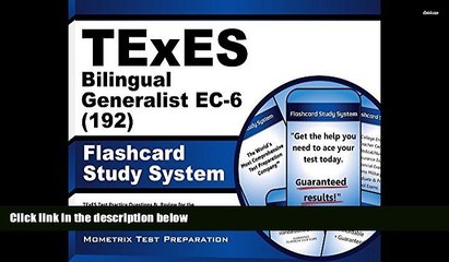 Read Online TExES Bilingual Generalist EC-6 (192) Flashcard Study System: TExES Test Practice