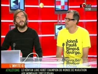 HEY HEY-DOCUMENT SUR LEUR ALBUM INVITE DU JOURNAL I TELE