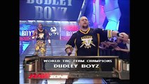 Scott Steiner & Test With Stacy Keibler vs The Dudley Boyz World Tag Team Titles Match Raw 11.17.2003