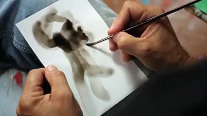 Ateşten portre yapmak... Adam sanatta uzay olmuş