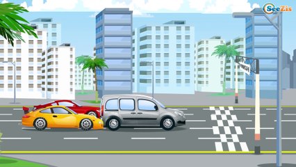 Emergency Cars - The Cop Car - Kids Cartoon about Cars - Cartoons for children