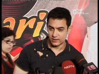 Aamir Khan At The Premiere Of 'Ferrari Ki Sawaari'