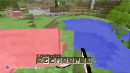 Minecraft for Xbox 360 Part 13 - Redstone mining, Bucket of Lava