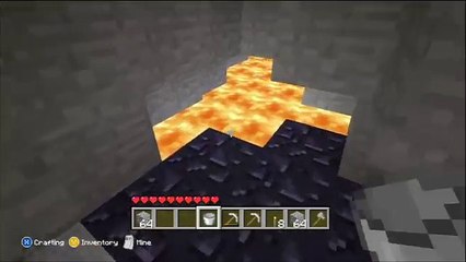 Minecraft for Xbox 360 Part 14 - Long episode, Looking for diamond