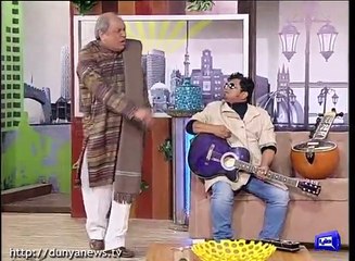 Hasb-E-Haal  29 December 2016- (Dunya TV)  Azizi Interview with Classical Singer & Rockstar