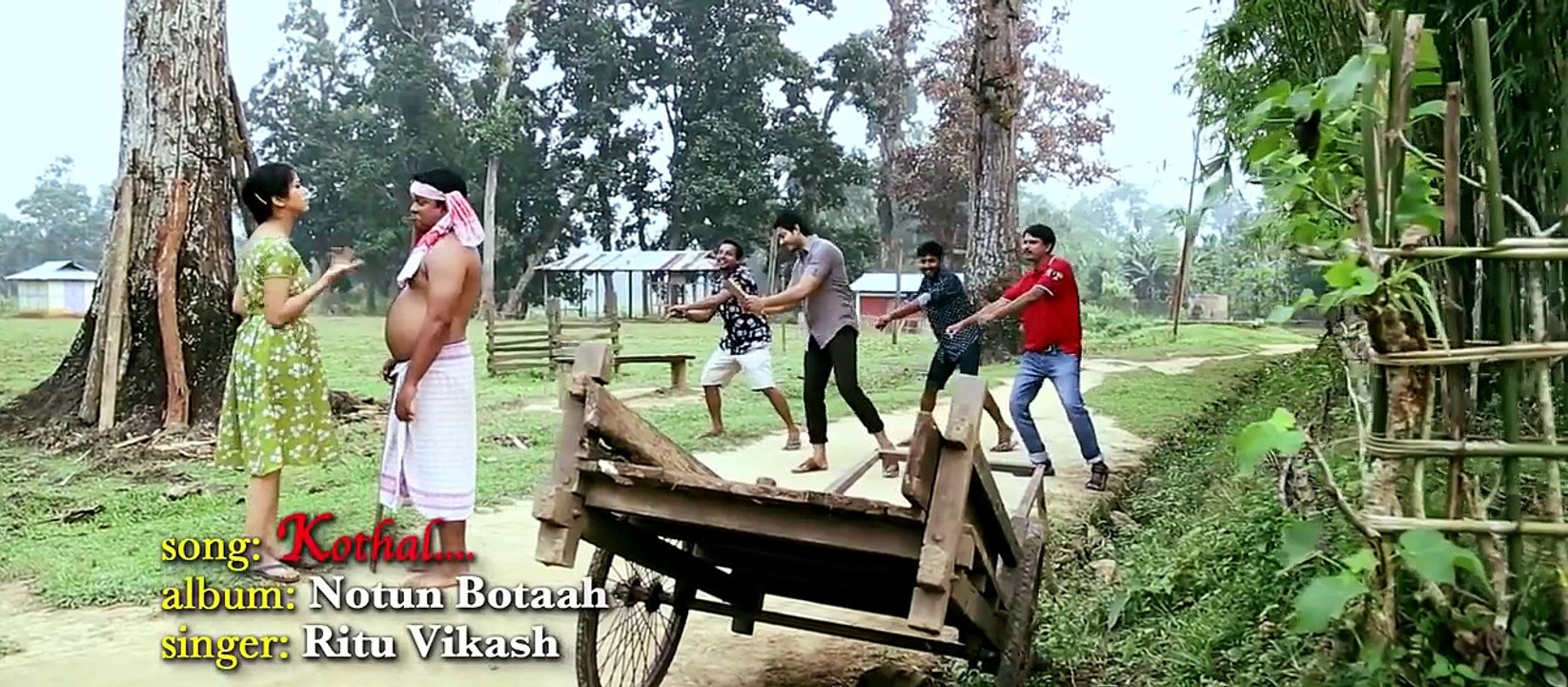 Kothaal | Ritu & Vikash | Utpal Das | Juri Dutta | Assames Video Songs 2016