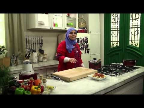 دجاج بالنعناع - مكرونة بالخضار - باذنجان مخلل |على قد الأيد حلقة كاملة