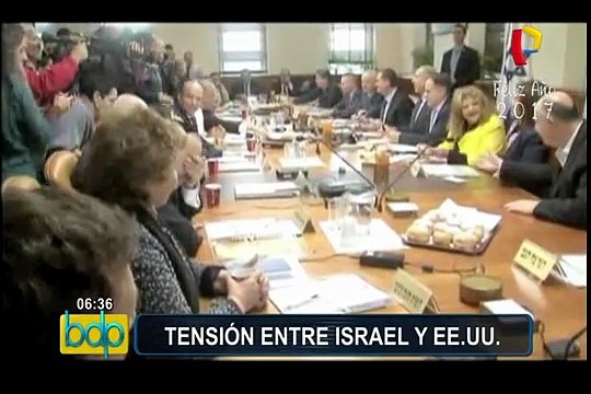 Estados Unidos e Israel: tenso clima por asentamientos en Palestina