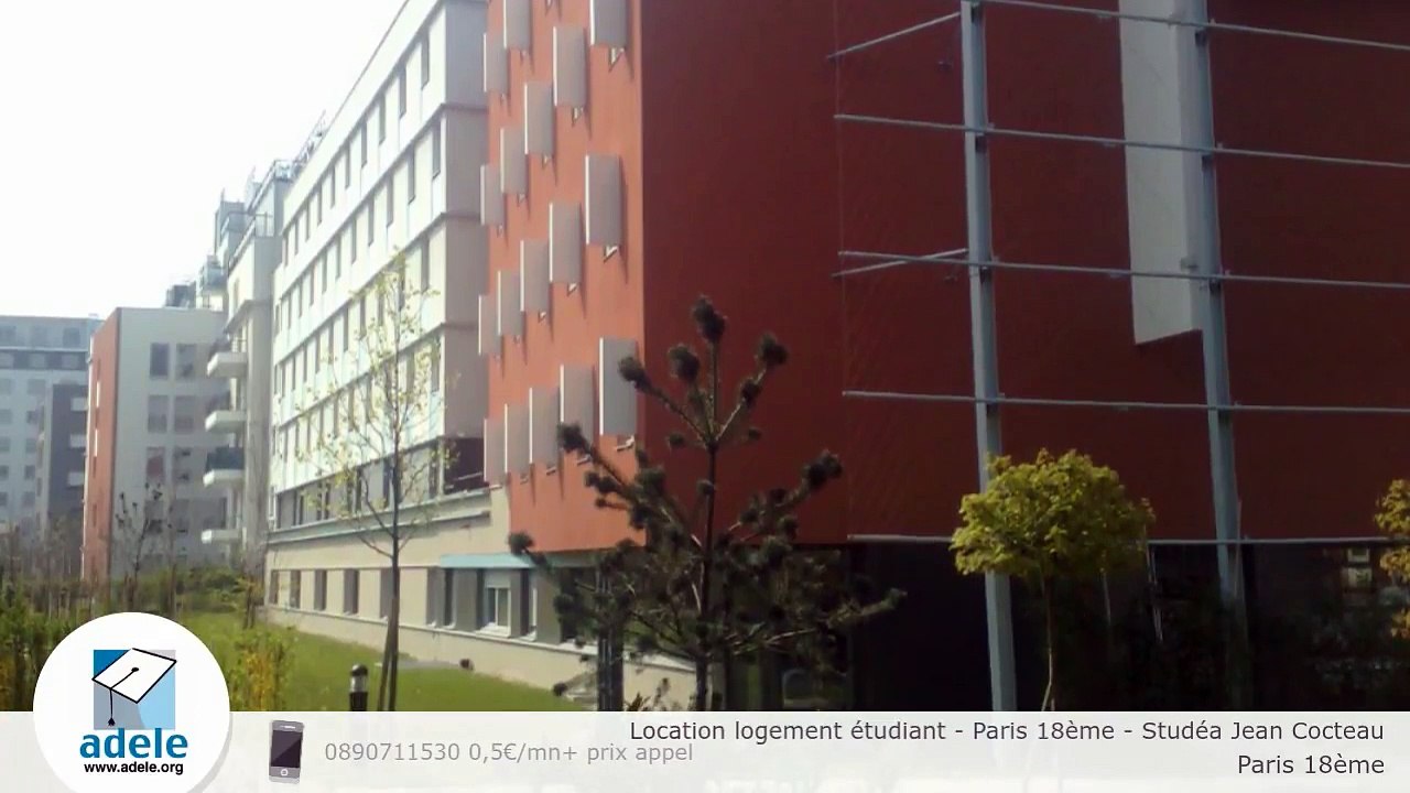 Location logement étudiant - Paris 18ème - Studéa Jean Cocteau