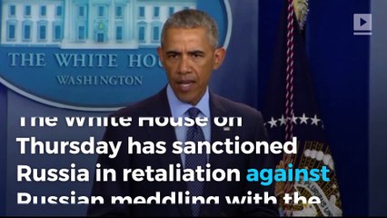 White House announces sanctions on Russia