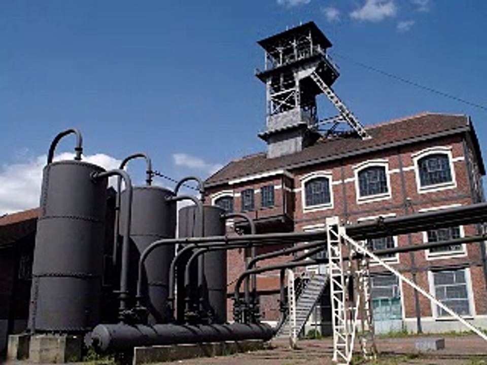 Visite de la machinerie de l'ancienne mine d'Oignies