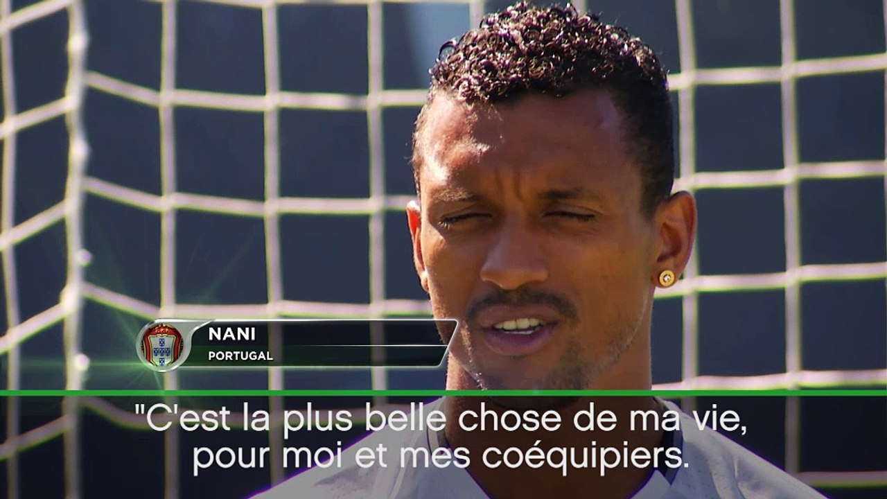 FOOTBALL: Exclusive Interviews: Interview - Nani : "L'Euro ? La plus belle chose de ma vie"